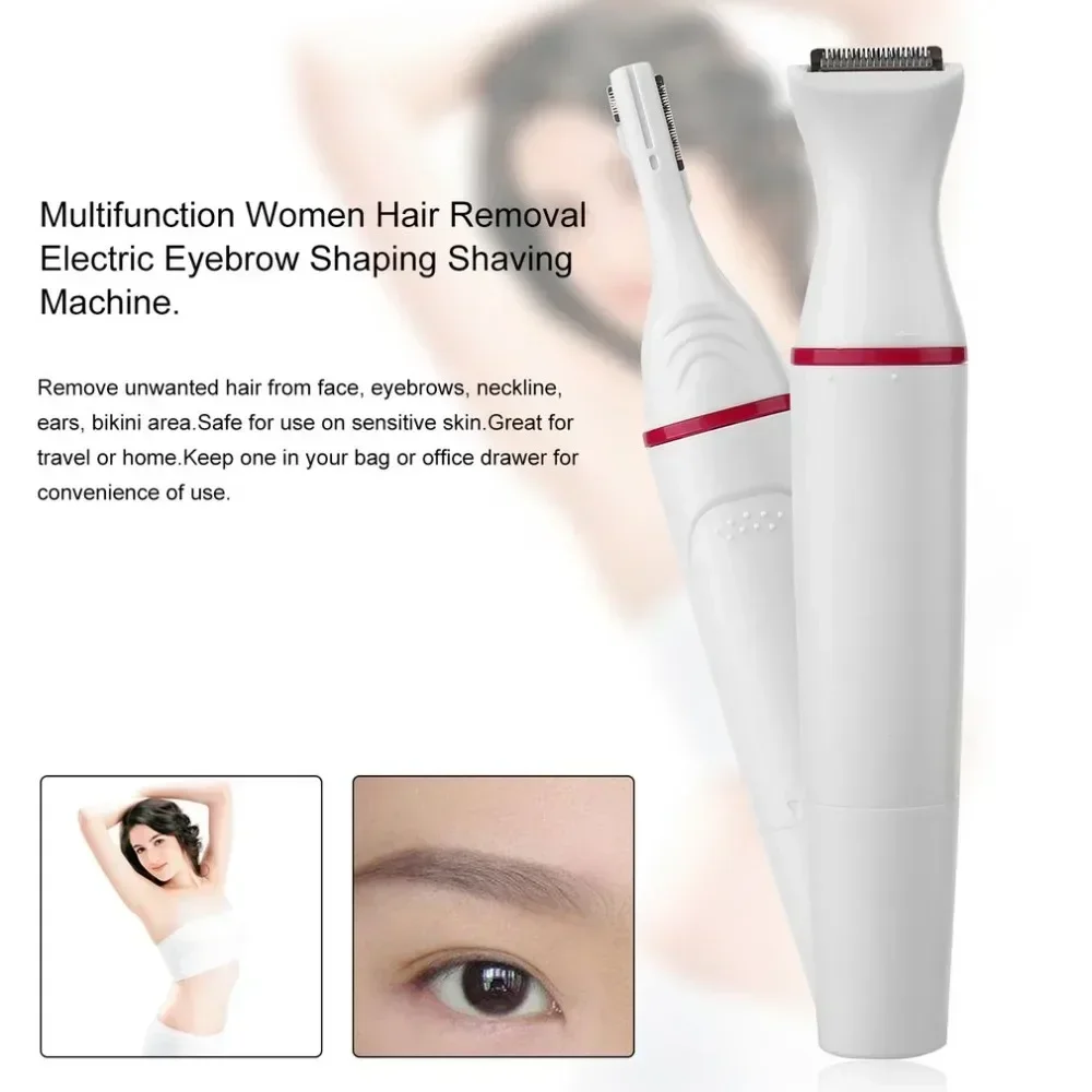 Multifunctional Hair Trimmer Epilator Eyebrow Trimmer Electric Eyebrow  Shaver Eyebrow  Shaver USB Charging