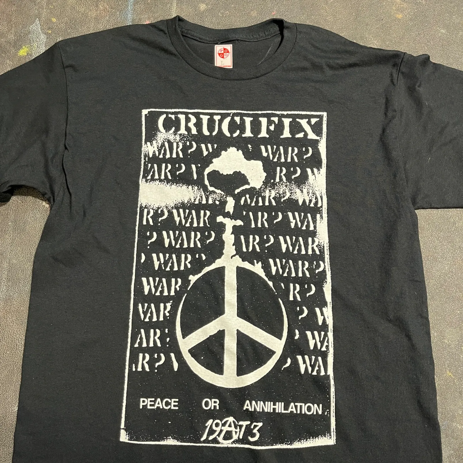Crucifix Band T-Shirt S-2X Unisex (Screen Printed)