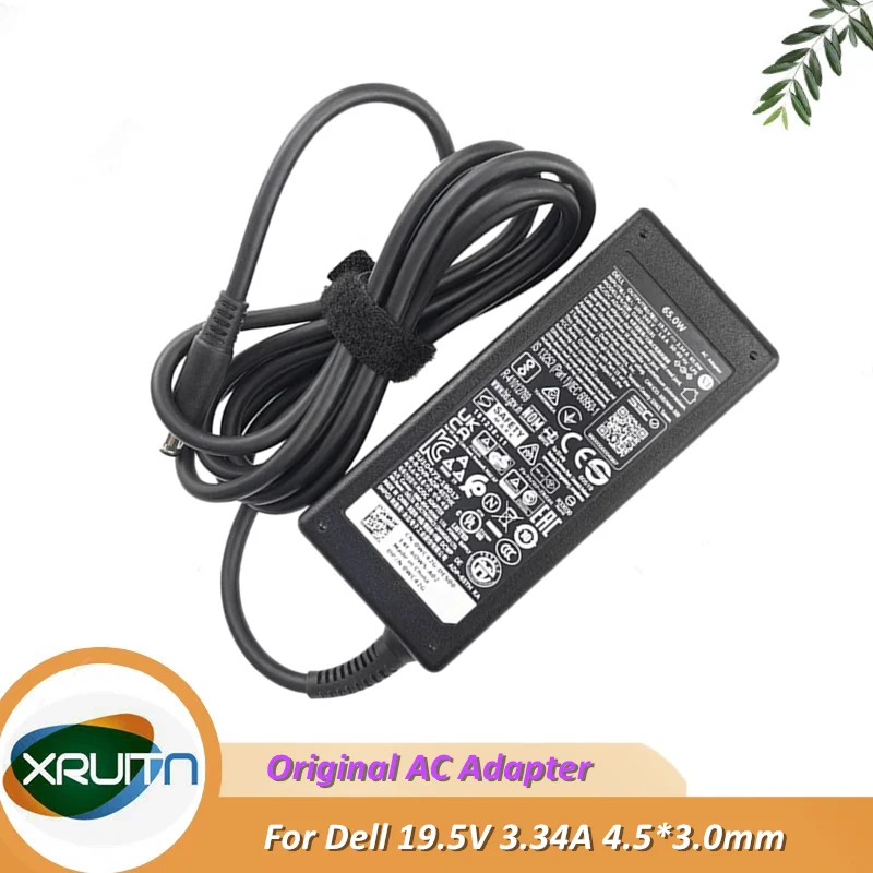 Original DA65NM191 DA90PM111 19.5V 3.34A 65W AC Adapter For Vostro E5450 E5470 E5490 E6230 E6420 E7250 E7270 Laptop Charger OEM