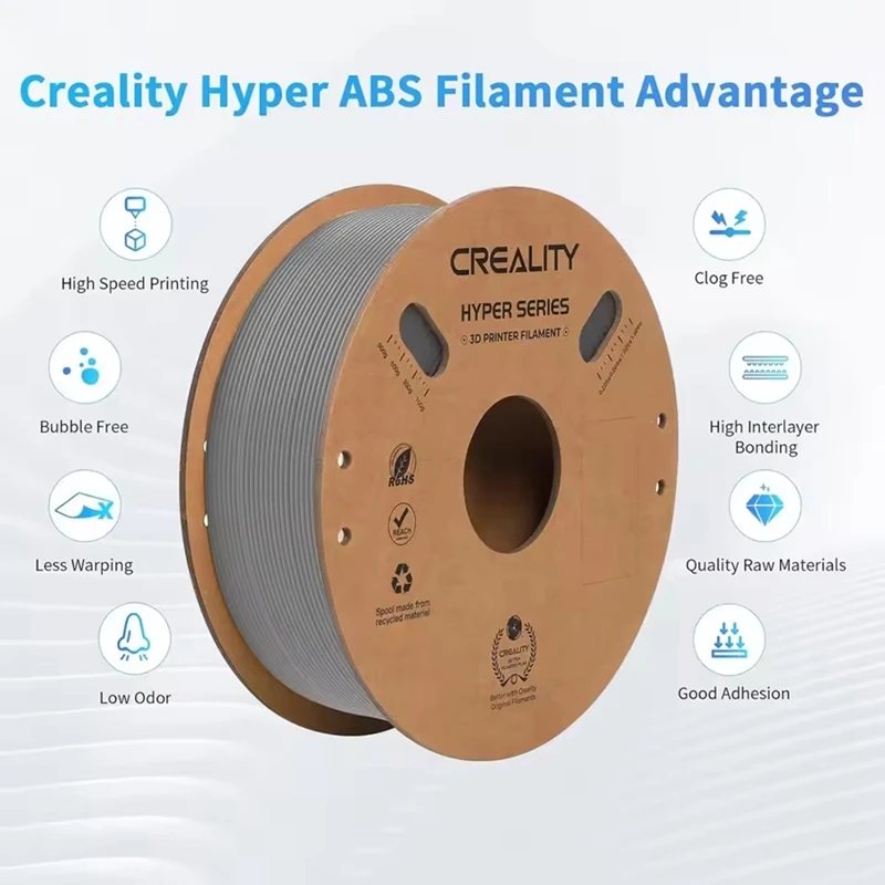 For PLA Filament 1.75mm for High-Speed Printing Convenient Open Printing, 1kg Spool Fit Most 3D Printer [No.3 Elnic]