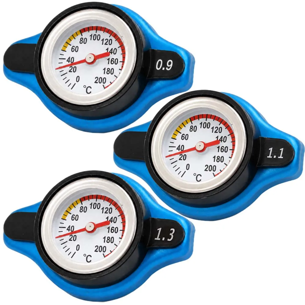 Thermostatic Radiator Cap With Temperature Gauge For most cars, motorcycles, off-road vehicles with 18 mm small head radiator