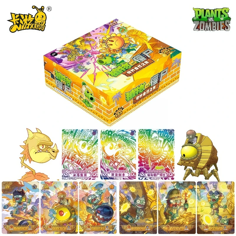 

KAYOU Genuine Plants Vs. Zombies Wonderful Nature Series Chapter 6 Card Game Adventure Collection Gift Toy Card Original Box