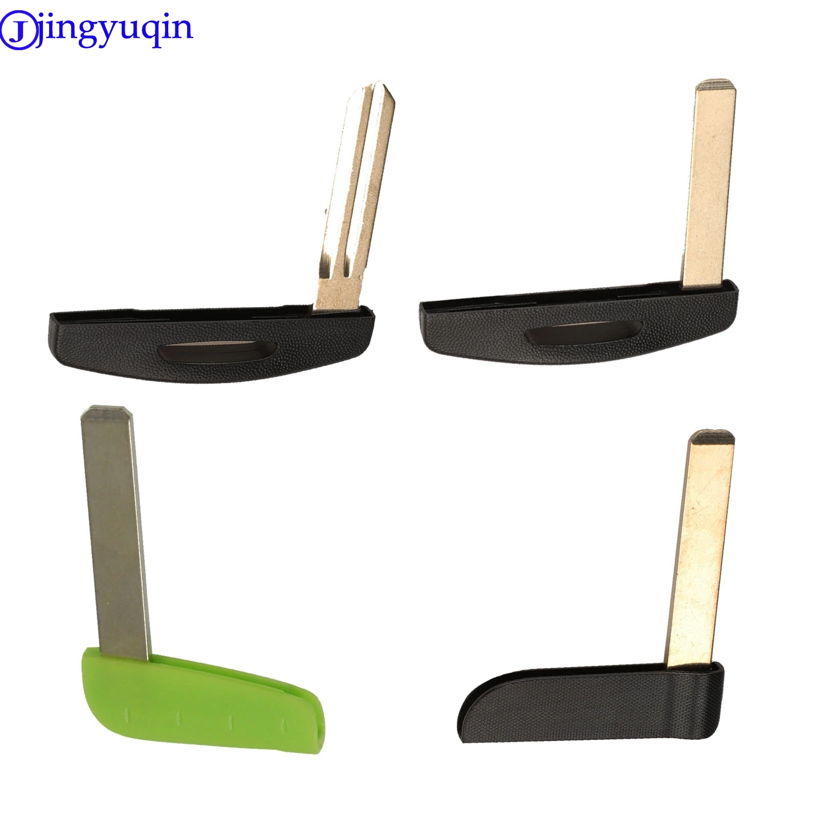 jingyuqin Remote Car Key Blade For renault Megane Laguna Koleos Scenic Uncut Blank Smart Card Insert Remote Emergency Small