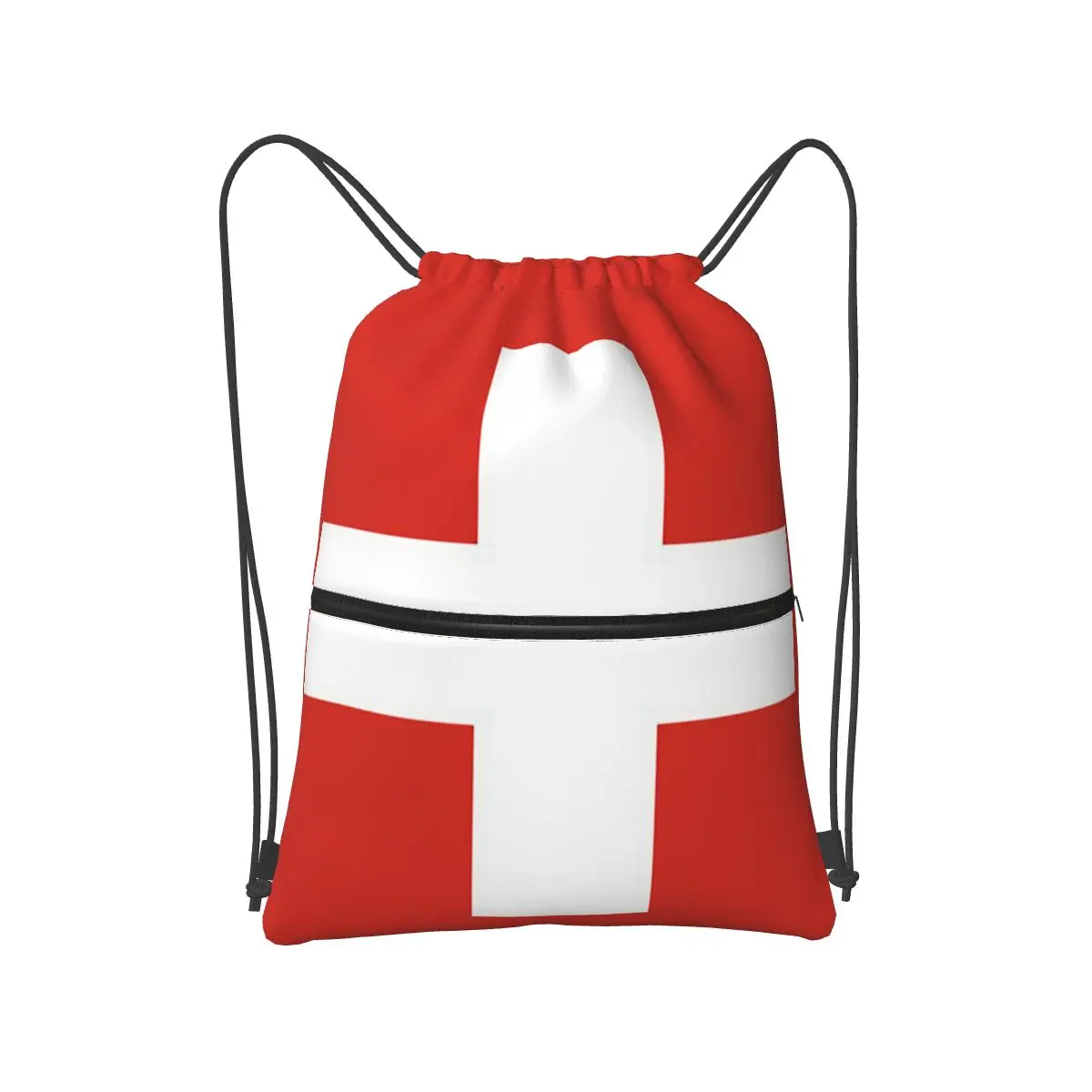 

Bern Bear Swiss Flag Switzerland Coat Of Arms Backpacks Fashion Drawstring Bags Sundries Bag Book Bags for Travel Students