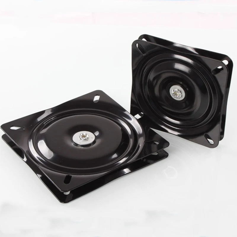 

12 Inch Square Swivel Plates Bearing 360 Degree Turntable Base Fishing Marine Seat Swivel Plate Full Solid Steel Ball Bearing