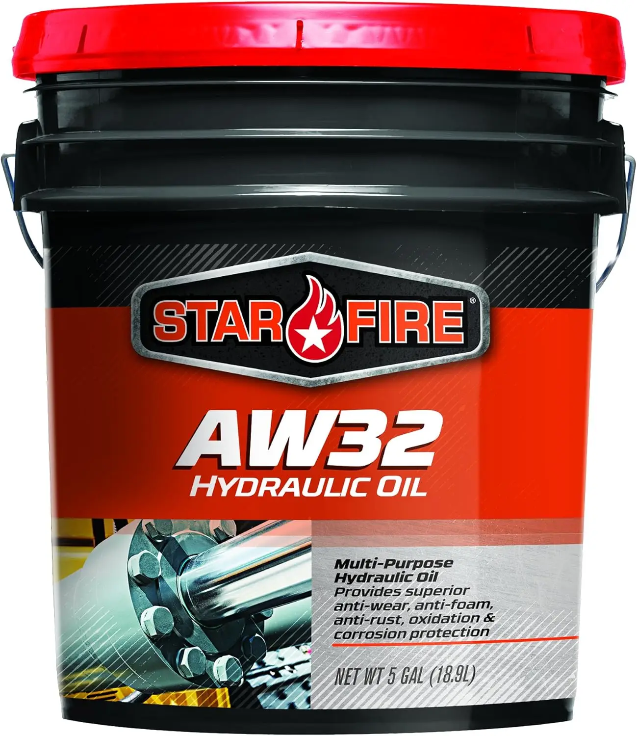 Starfire Premium Lubricants AW 32 Hydraulic Oil, 5 Gallon, Pail