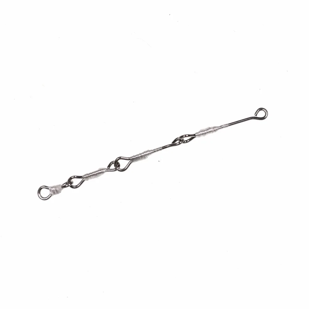 Bimoo 4 Sets Articulated Fish Shank Streamer Fly Tying Shank Pike Trout Fly Tying Material for tying Articulated Fish Streamer