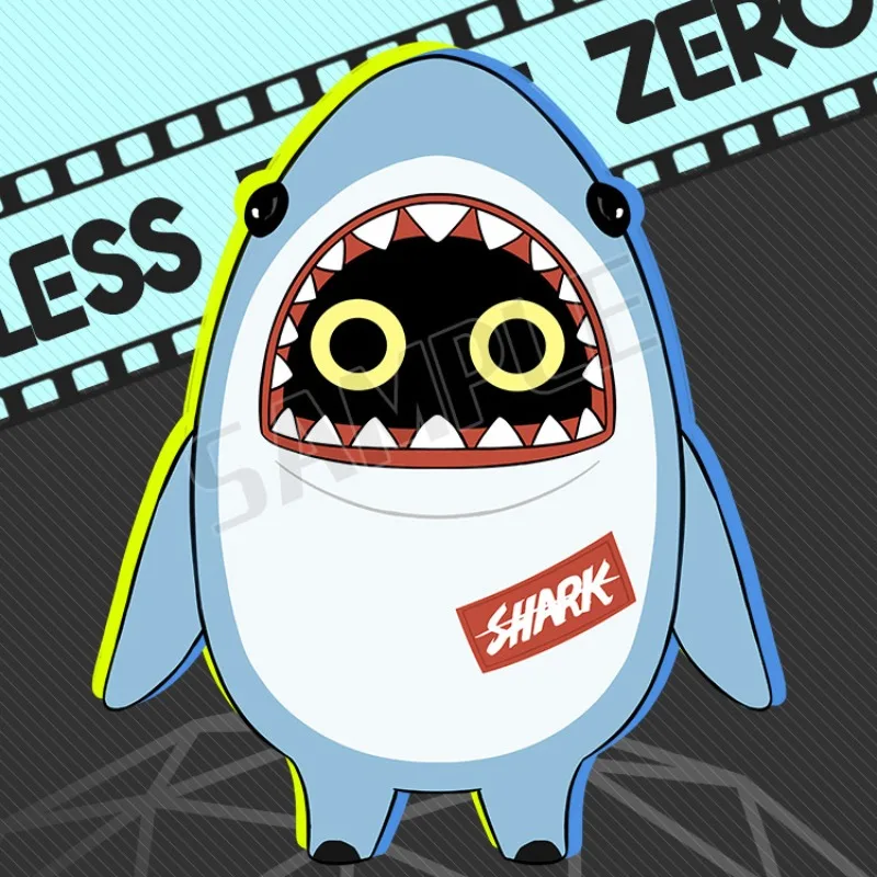 

20cm Anime Games Zenless Zone Zero Sharks The Bangboo Cosplay Plush Stuffed Toy Cotton Doll Plushie Pillow Birthday Gift