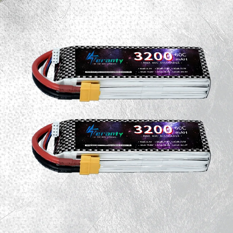 2Pcs TERANTY 3S 3200mAh 11.1V 60C Lipo Battery with T XT30 XT60 JST Plug For RC Car Truck Buggy FPV Drone Helicopter Airplane image 3