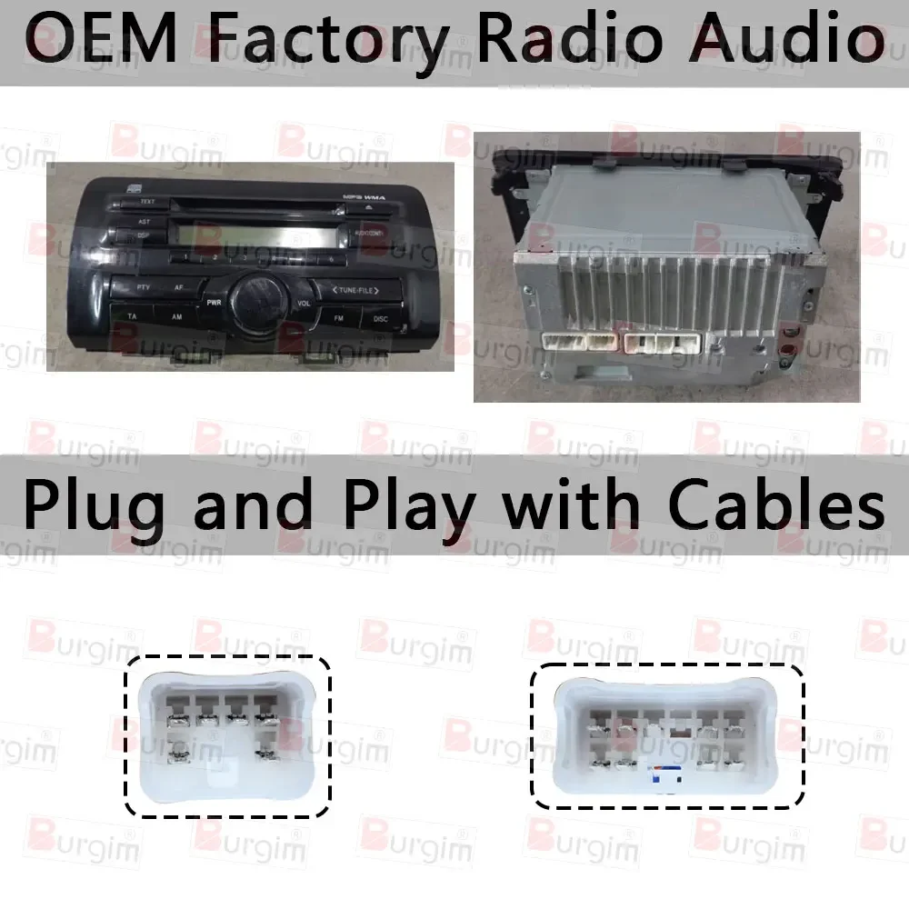 إطار راديو السيارة لسيارة Toyota bB QNC20 دايهاتسو ماتيريا سوبارو ديكس 2005-2016 9 بوصة لوحة ستيريو الأسلاك تسخير سلك الطاقة