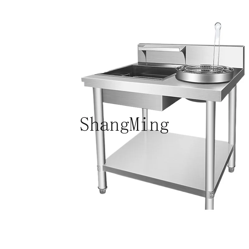 

ZYY stainless steel thickened powder wrapping Taiwanese burger shop equipment