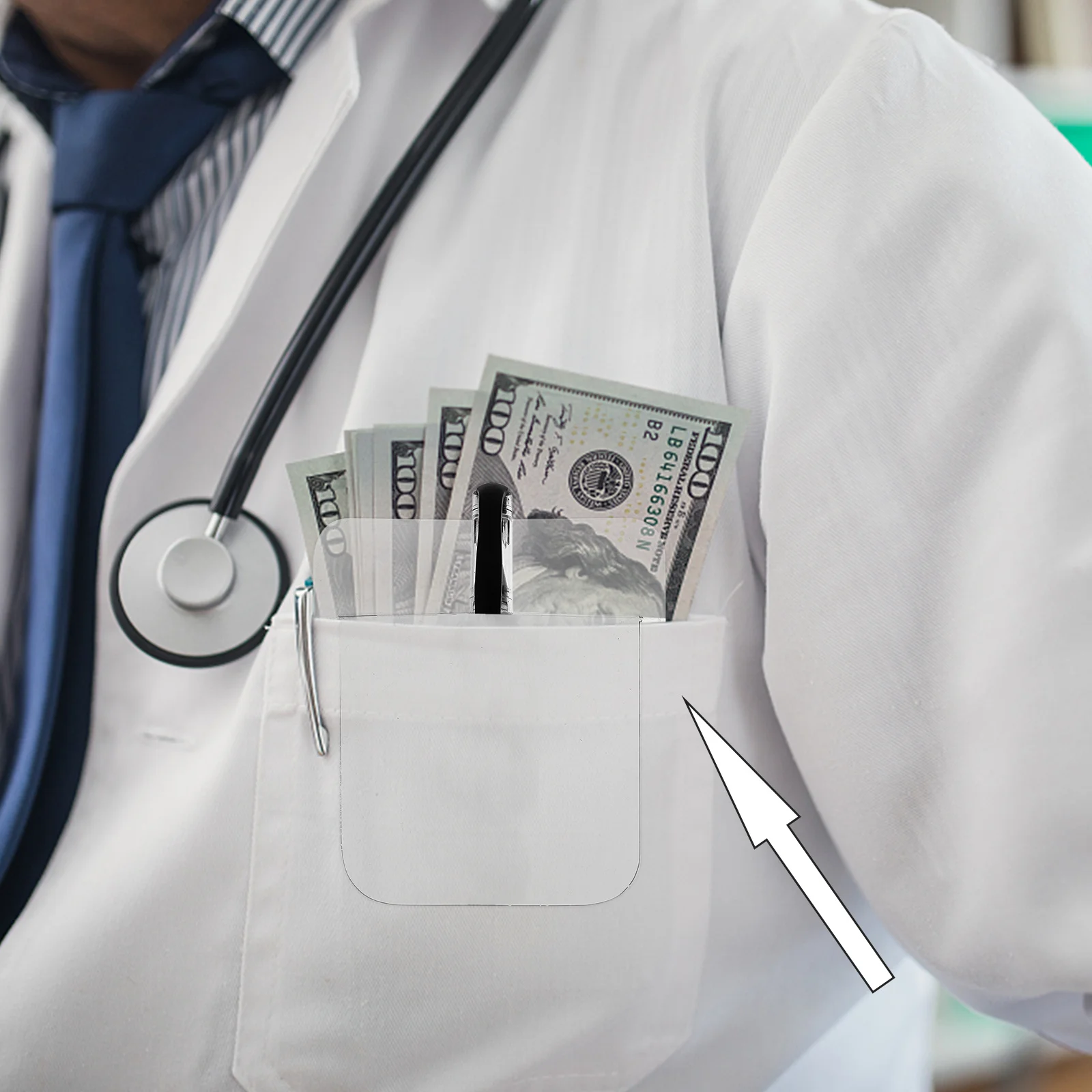 

12Pcs Medical Pencil Bags Small Size PVC Portable Pen Storage Cases Doctor Nurse Pen Containers Hospital Use