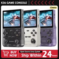 K36 Portable Retro Console – Play PS1, PSP, N64, Dreamcast Games on 3.5\