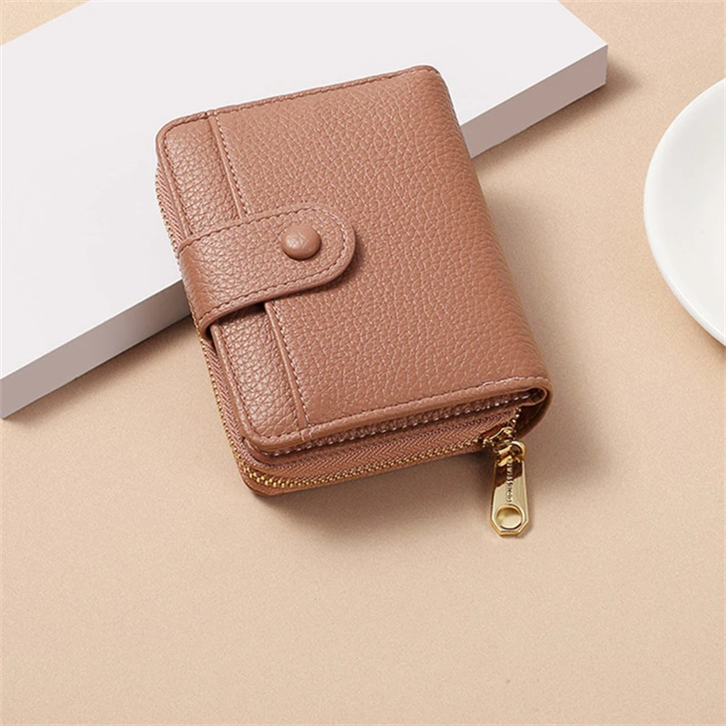 Fashion Women Short Wallets 2023 New PU Leather Small Hasp Female Purses Card Holder High Quality Purse Money Bag Clutch