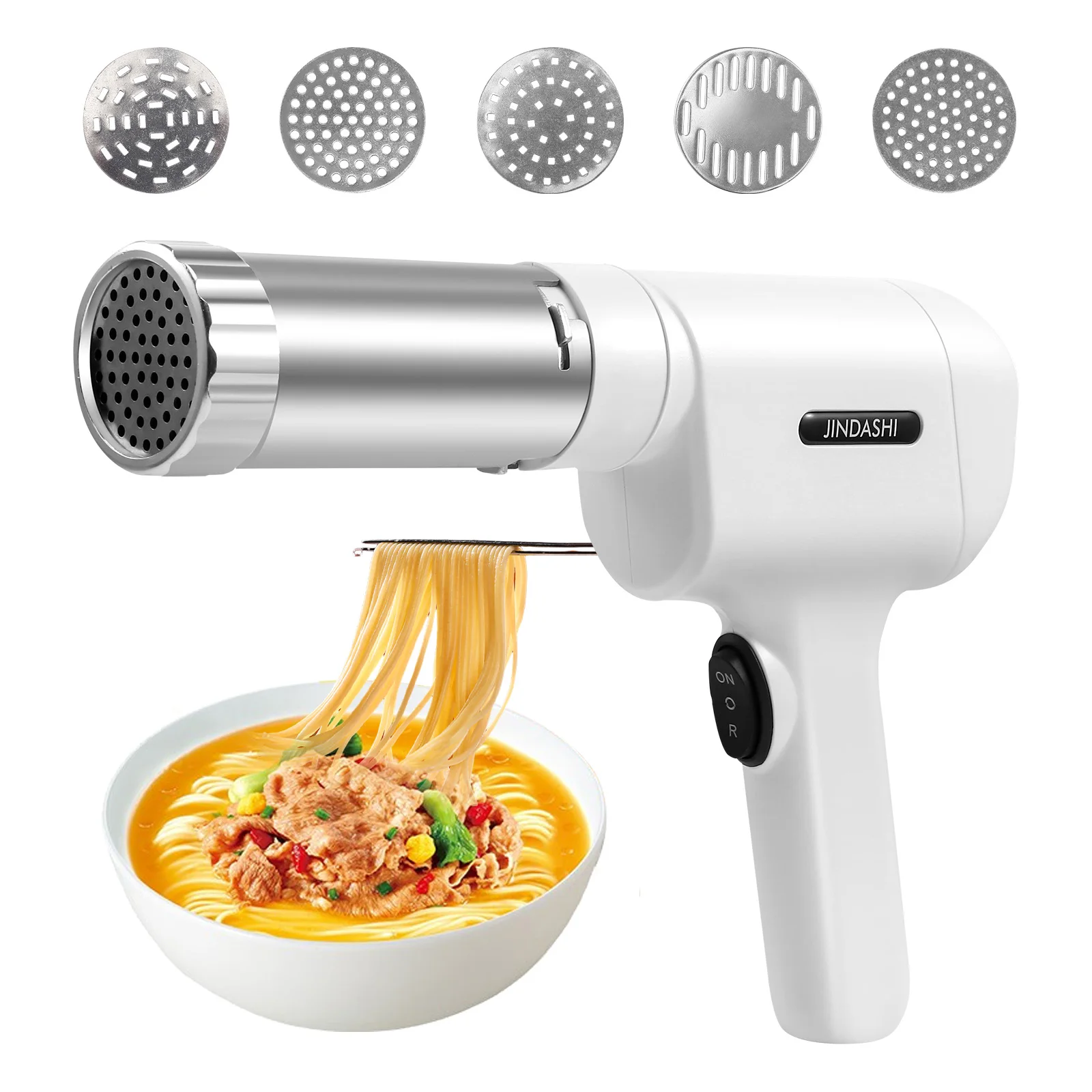 

Electric Cordless Noodle Maker Portable Noodle Press Home Appliances Outdoor Kitchen Home Breakfast Automatic Noodle Maker