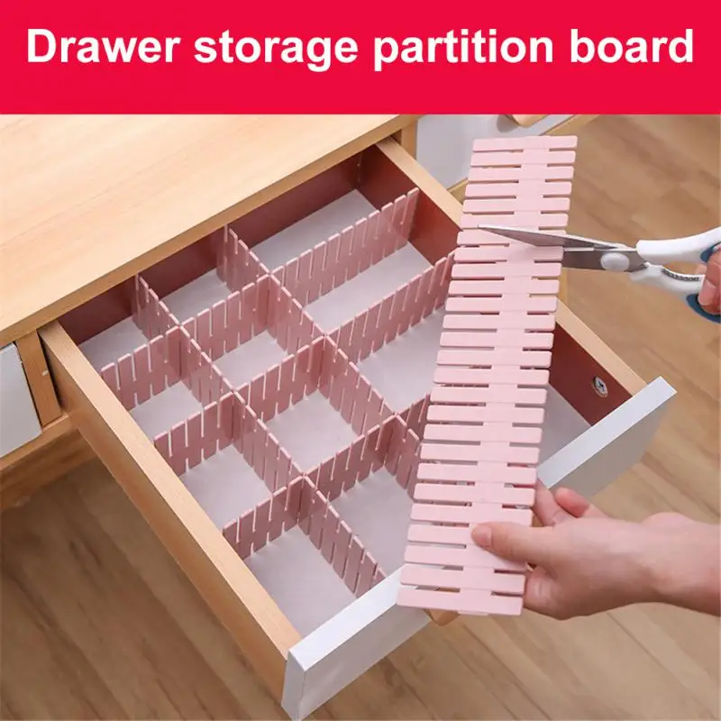 Scalable Drawer Organizer For Desk Compartment Storage Box Adjustable Clothes Container Makeup Sorting Storage Box