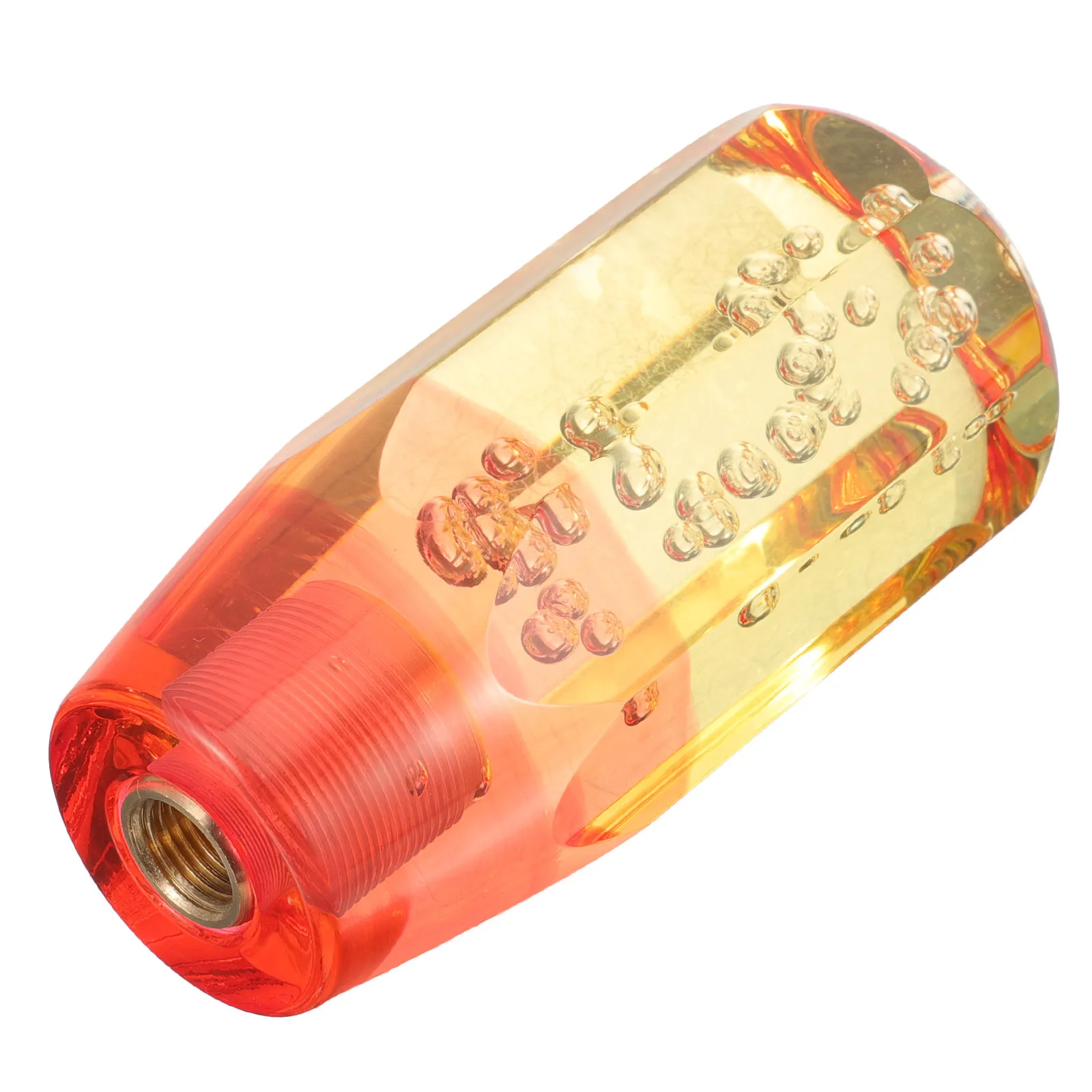 

Dual Color Gear Shift Knob 10Cm Acrylic Manual Automatic Car Shifter Handle Universal Stick Shift Knob Car Interior Parts
