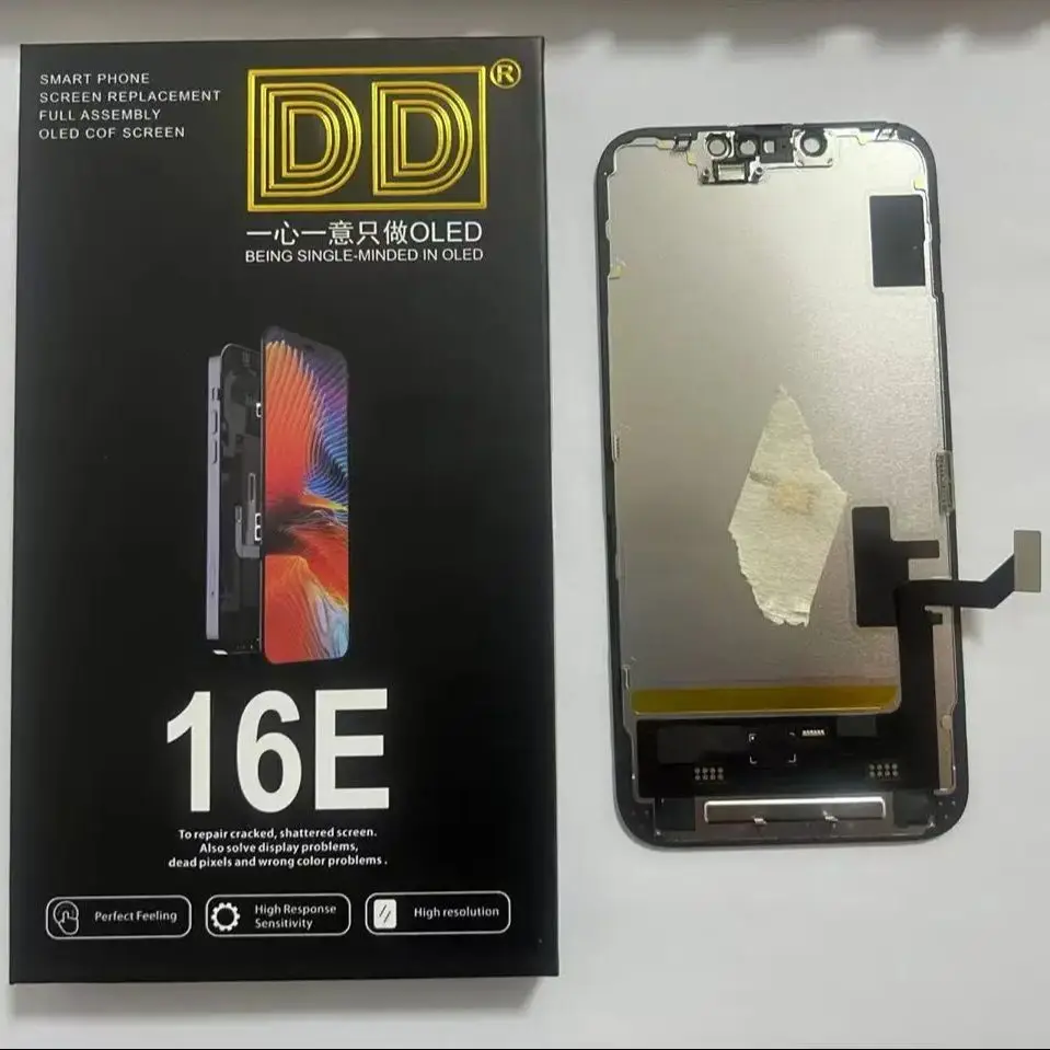 Pantalla para iPhone 16E (2025) con 3D Touch, OEM / Soft OLED / Incell, Repuesto 4