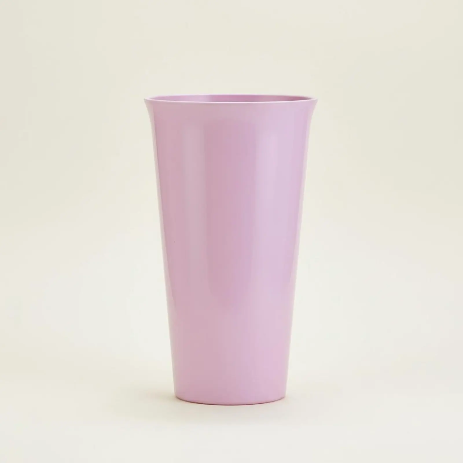 Nordic Design Flower Vase Waterproof Nordic Design Vase Flower Arrangement Container Sleek Edge Wet and Dry Use for Entryway