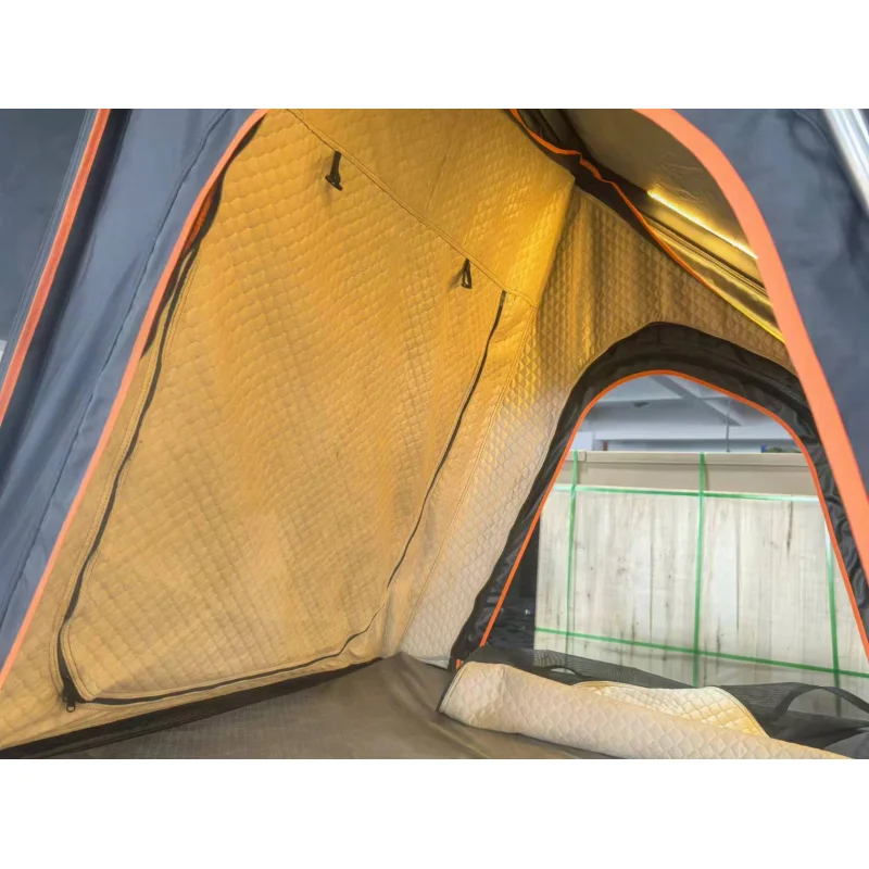 Slim Aluminum Hardtop Car Roof Top Tent Hot Sell Waterproof Outdoor Camping 4x4 Vehicle
