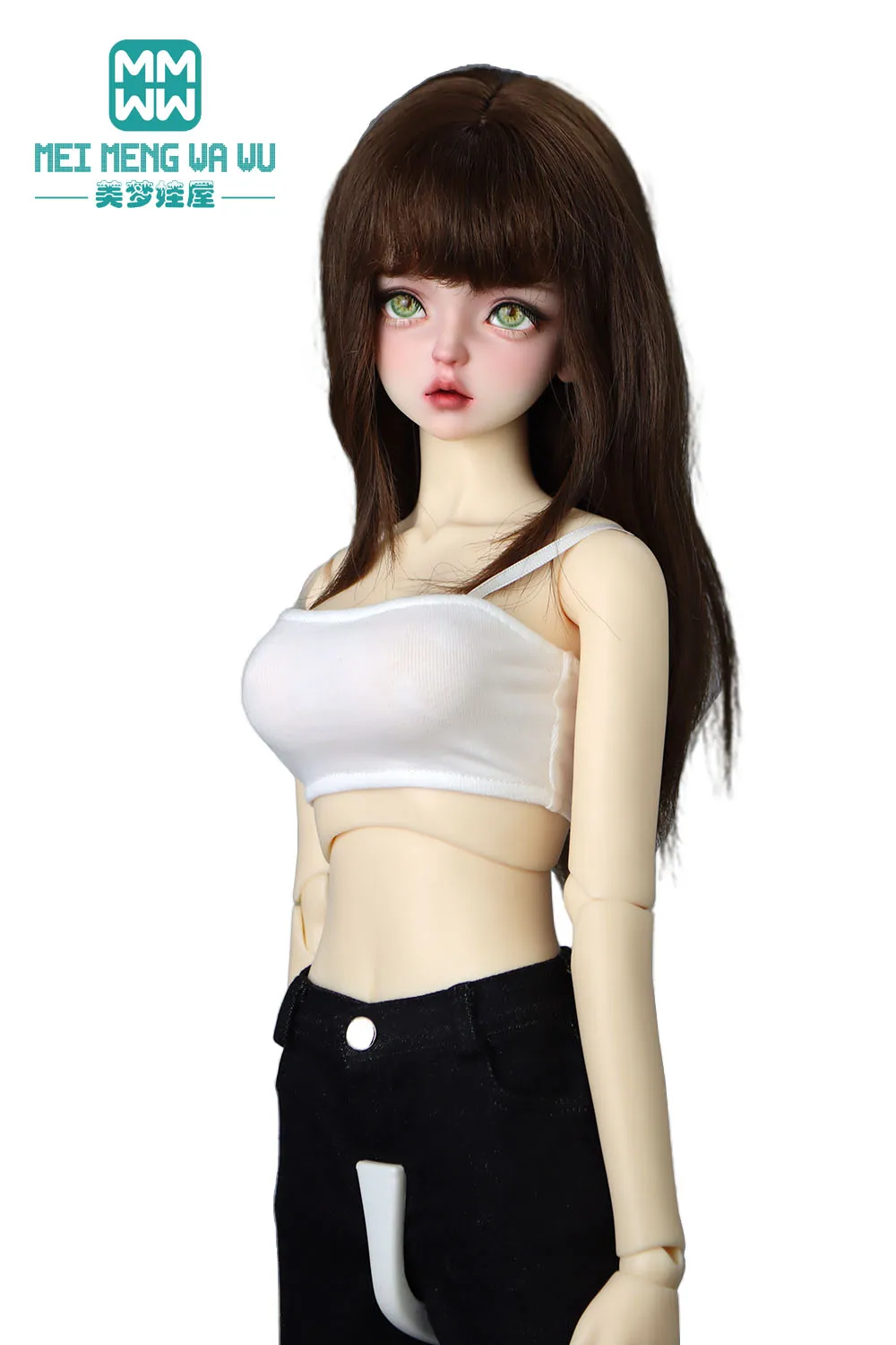 Fits 1/3 60cm DD SD BJD Doll Clothes Toy Ball Joint Doll Fashion Camisole T-shirts Gift for Girls