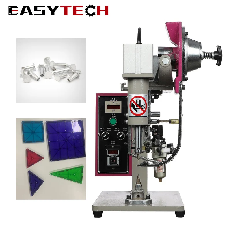 Small and compact design fully automatic eyeleting machine for auto parts PCB Electrical product