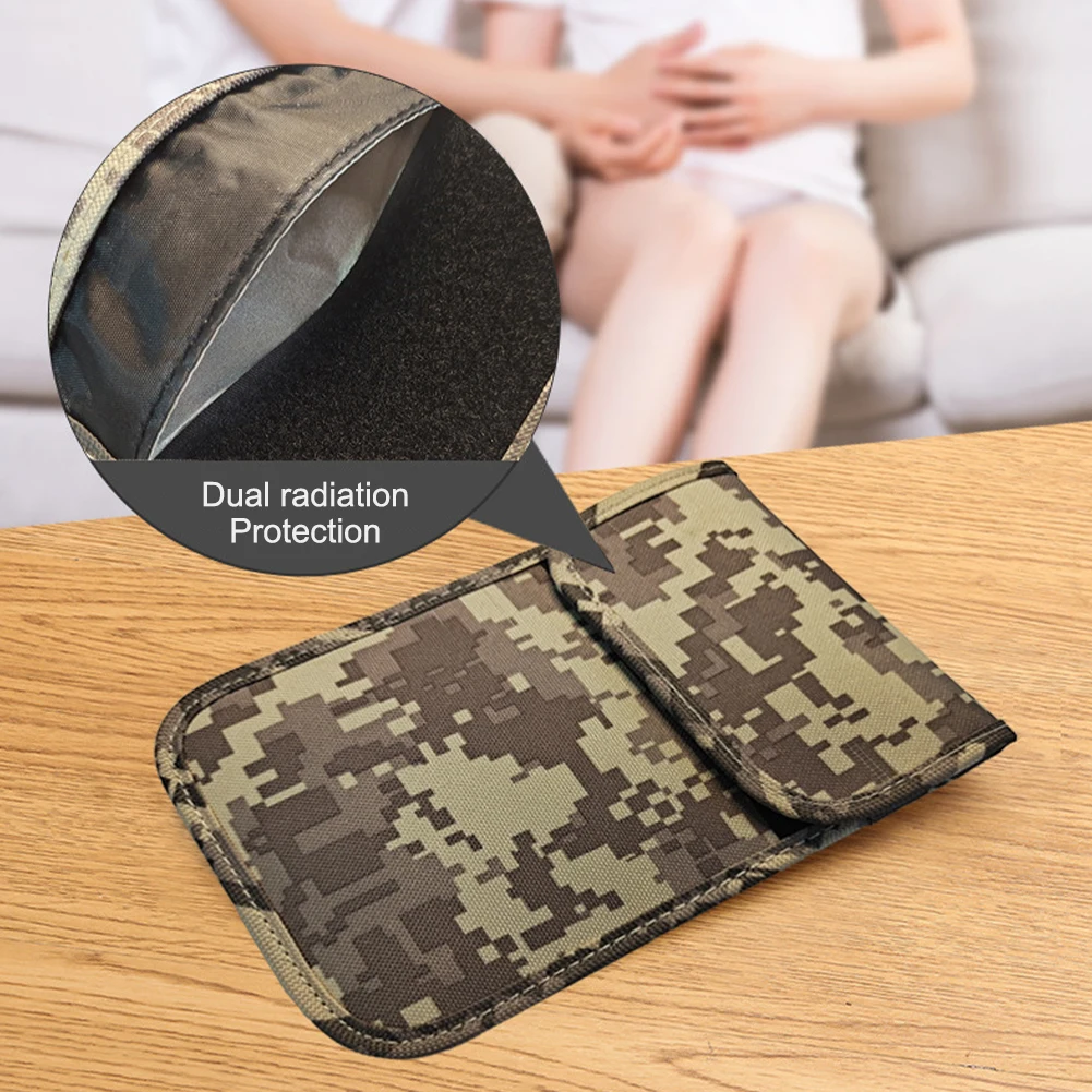 Faraday Bag Cell Phone Signal Shielding Bag Signal Blocker Anti-Hacking Prevent GPS Tracking Bag For Cell Phones GPS Car Key