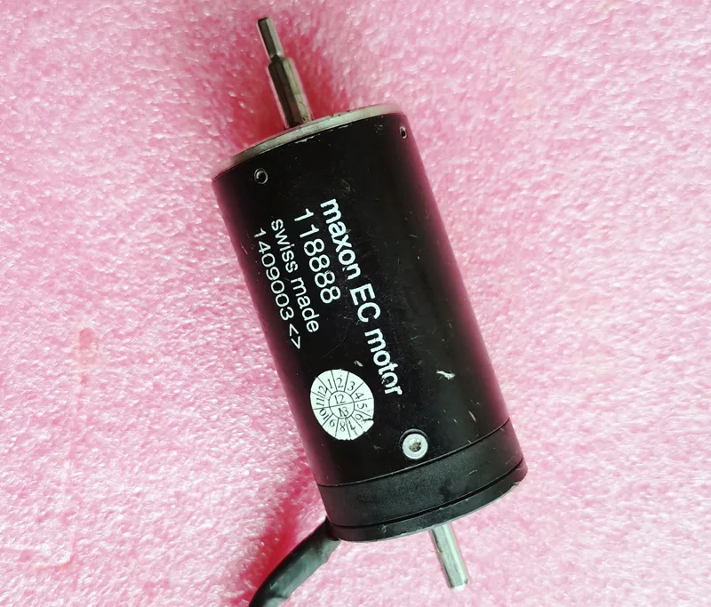 Imagem -03 - Usado 80w 18v 13000rpm Maxon dc Copo Oco Brushless Motor Ec32 118888 com Sensor Hall