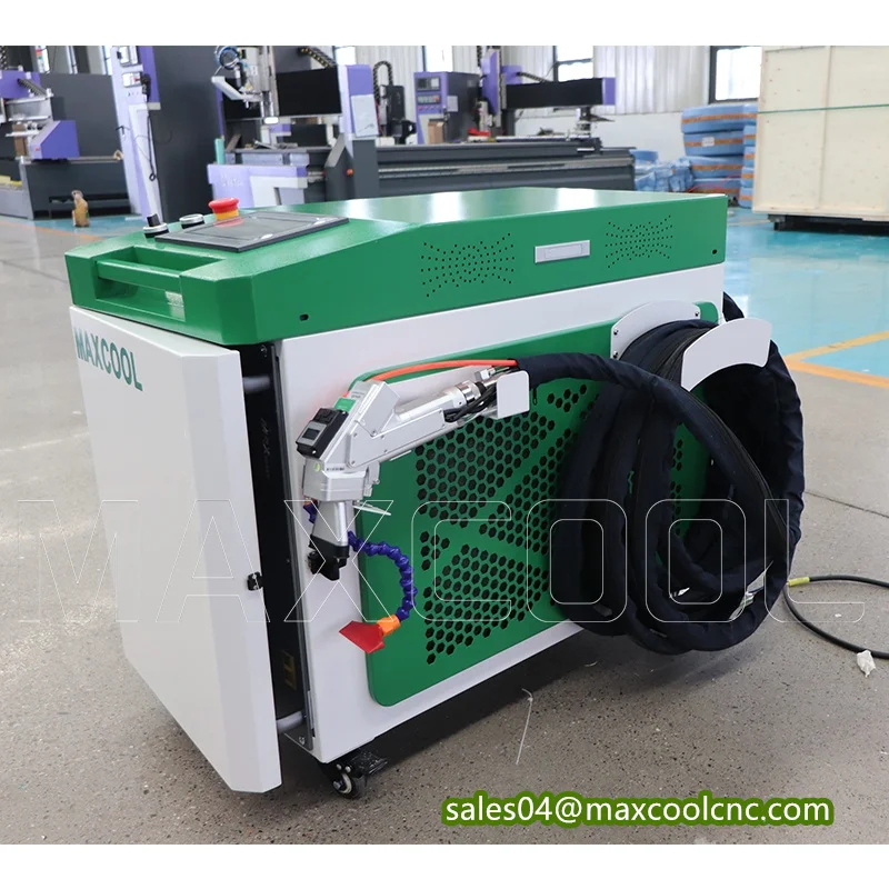 Small Volume Cabinet Type Water Cooling Rust Remover Paint Removal Oxidation Layer Laser Cleaning Machine