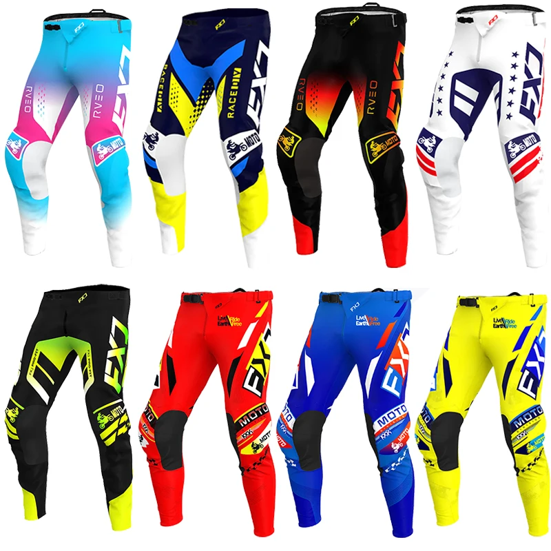 

motocross pants Children teenagers adults MX pant DH MTB Dirt Bike ATV Enduro Moto gear set Off Road Equipment