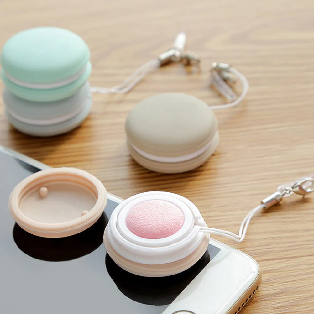 Touch Screen Cleaner Dual Sided Microfiber Green Key Chain Cleaner for Smartphone Tablet Kindle Pc Laptop Camera Lens Cleaning