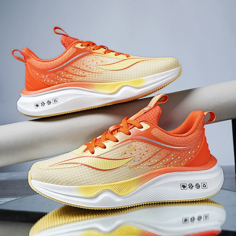 

New casual shoes for men and women, summer breathable mesh sports shoes, casual lightweight soft soled running shoes, sports sho