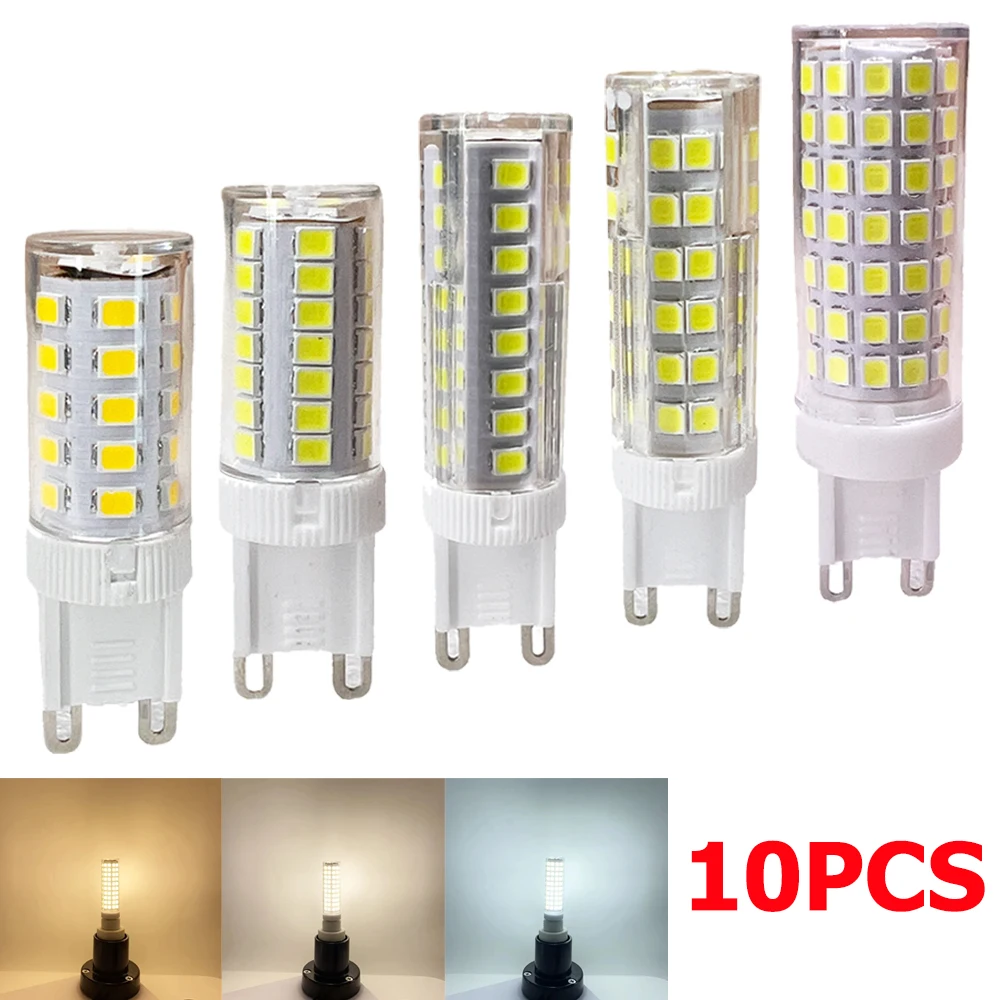 

10/20pcs 7W 9W 12W 15W 18W LED Light Bulb Lamp Ac220V G9 Smd2835 Lights Warm/Cool White 360° Lighting Energy-saving Corn Bulbs