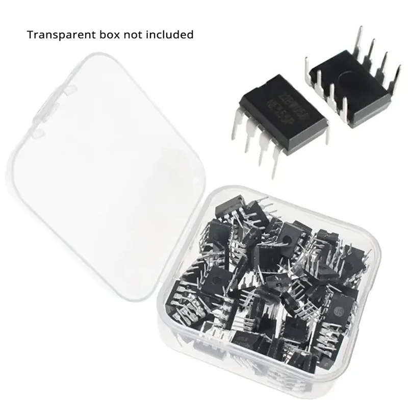 Excelente kit de chips IC NE555 NE555P DIP-8 de 50 piezas