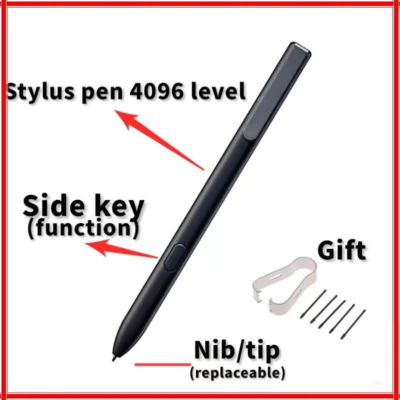 Stylus for Boox Nova Air 2 3 Max Lumi and Tablet Note Air 3 X2 Pro with 4096 Level Passive Electromagnetic Pen