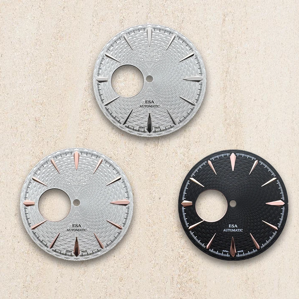 35mm Cocktail S Dial Suitable For NH35/NH36/4R/7S Gradient Automatic Movement Watch Modification Accessories