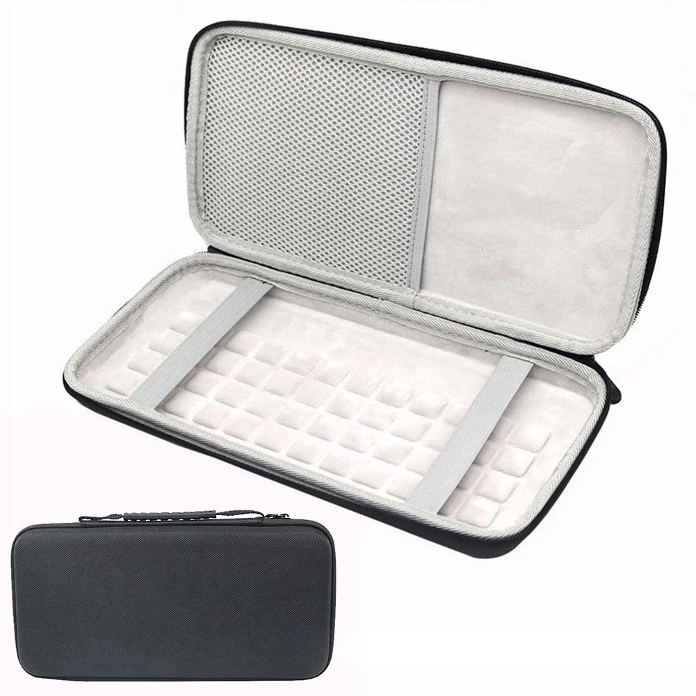 Protective Storage Bag EVA Illuminated Keyboard Storage Case Carry Case for Logitech MX Keys Mini Wireless Keyboard for MX Keys