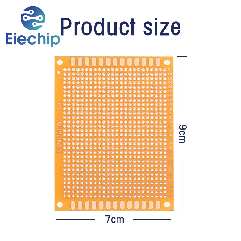 5PCS 5X7CM 7x9CM 9x15CM Prototype Board PCB DIY Universal Circuit Board 5*7cm 7*9cm 9*15cm Single Sided PCB Electronics Kit