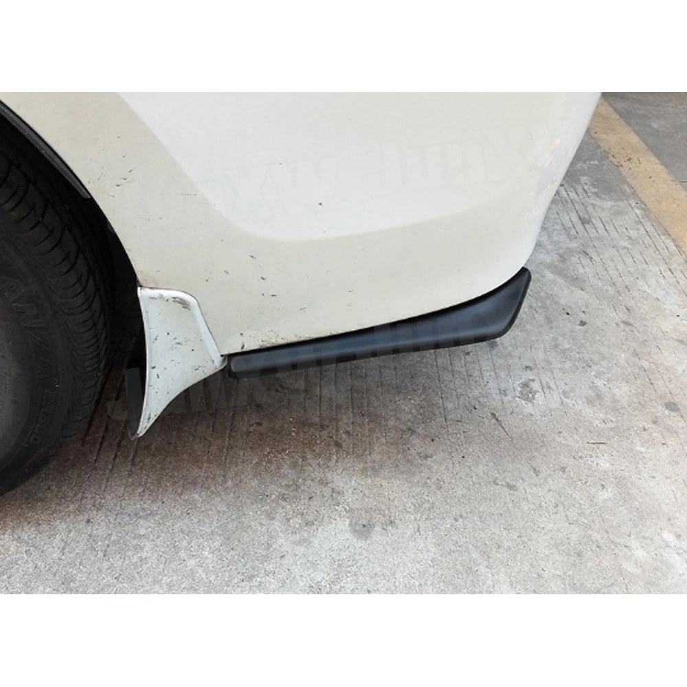 Rear Bumper Splitters Spoiler Canards Diffuser For BMW For Benz For Audi Side Fin Scratch Protector Mudguards For Universal Car