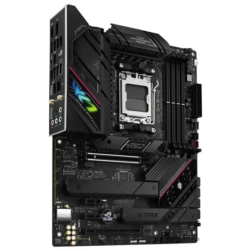 ASUS ROG STRIX B650E-F GAMING WIFI AMD B650 AM5 Motherboard DDR5 192GB M.2 ATX support Ryzen 5 9600X Ryzen 5 8500G Ryzen 9 7900 view 5