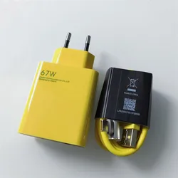 Original 67W for Xiaomi Fast Charger EU Plug Turbo Charge Power Wall Adapter 6A Elbow Type C Cable for Redmi K40 Note11Pro Mi 12