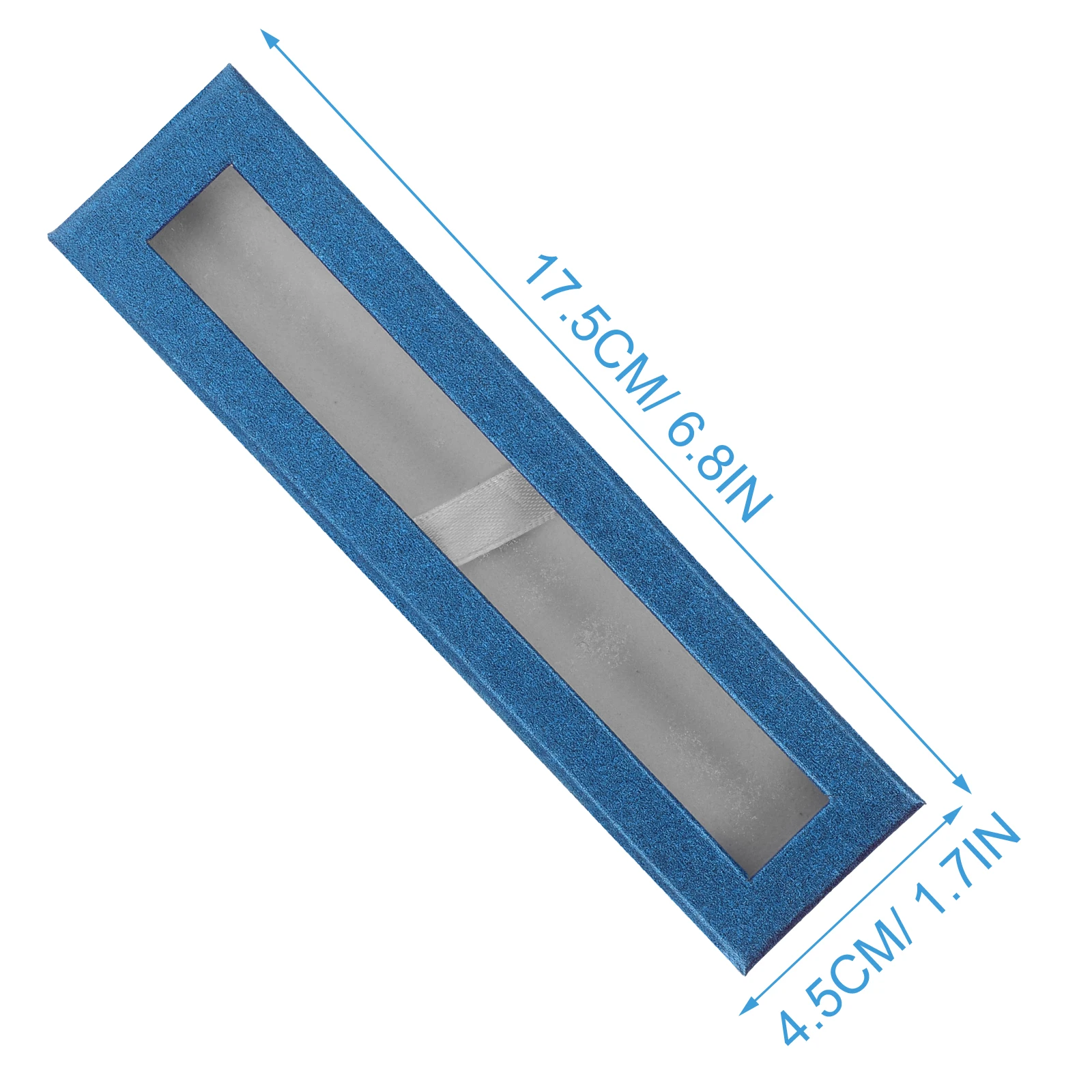 5Pcs Pen Gift Box Empty Paper Case Clear Window for Pens Pencils Ballpoint Organizer Portable Stationery Storage Display