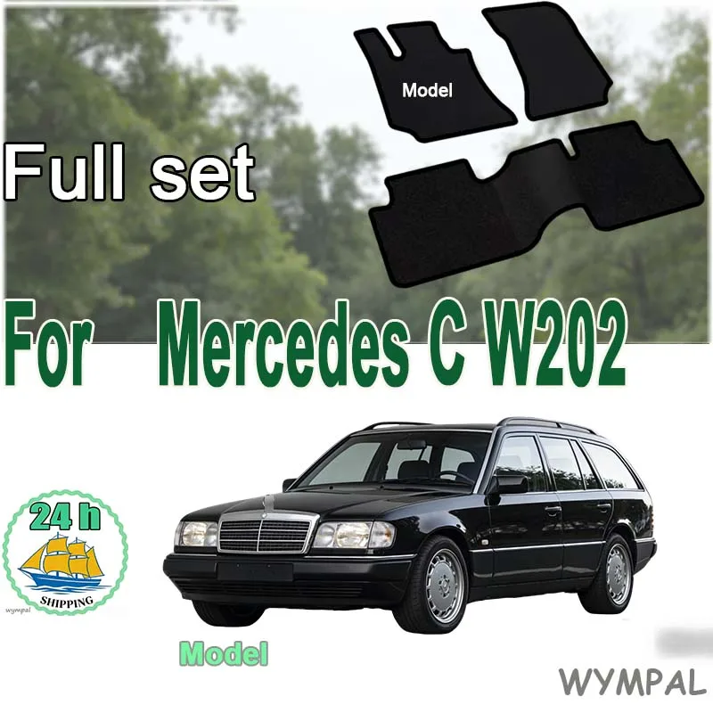 ensemble-de-tapis-en-velours-et-suede-en-nylon-pour-mercedes-c-w202-berline-1993-2000--noir
