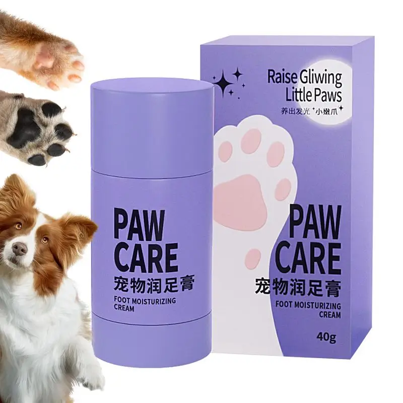 Paw Moisturizer For Dogs 1.41oz Dry Cracked Dog Paws And Cat Paw Moisturizer Nourish And Anti-drying Cracked Paws Care Cream