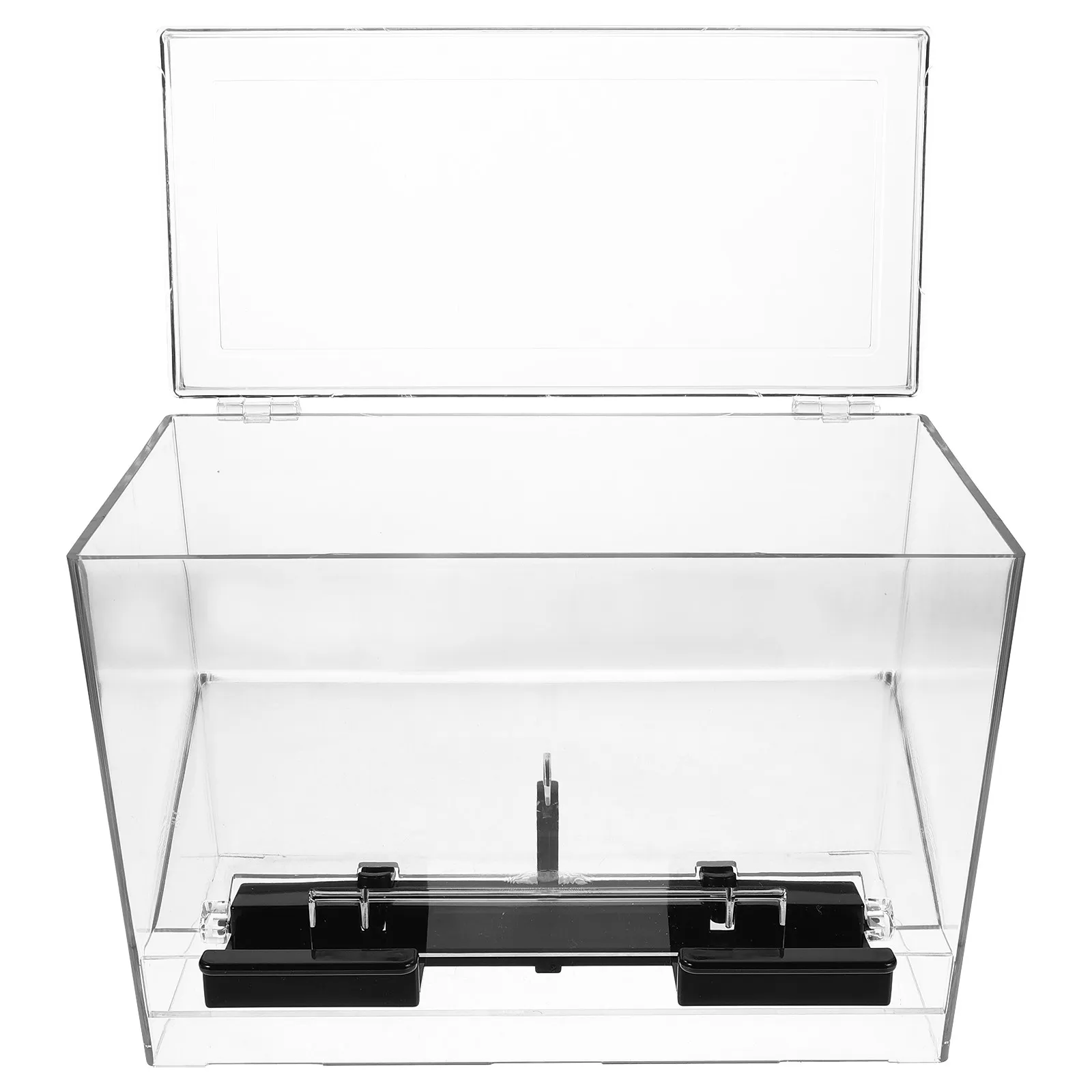

Large Capacity Clear Acrylic Straw Dispenser Box Transparent Straw Holder for Counter Tabletop Kitchen Countertop Organizer Tea