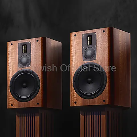 8 Inch 3 Way HiFi Bookshelf Speaker 50-80W Loudspeakers 6ohm Sound Box Passive Speakers For Home Theater Audio System 1 Pair
