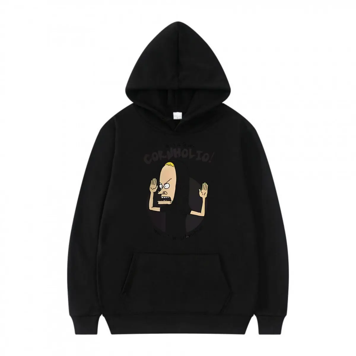 

Cornholio Character Beavis and Butt - Head - Вдохновленный юмором Толстовка с капюшоном Спортивные штаны Модный повседневный комплект спортивной одежды