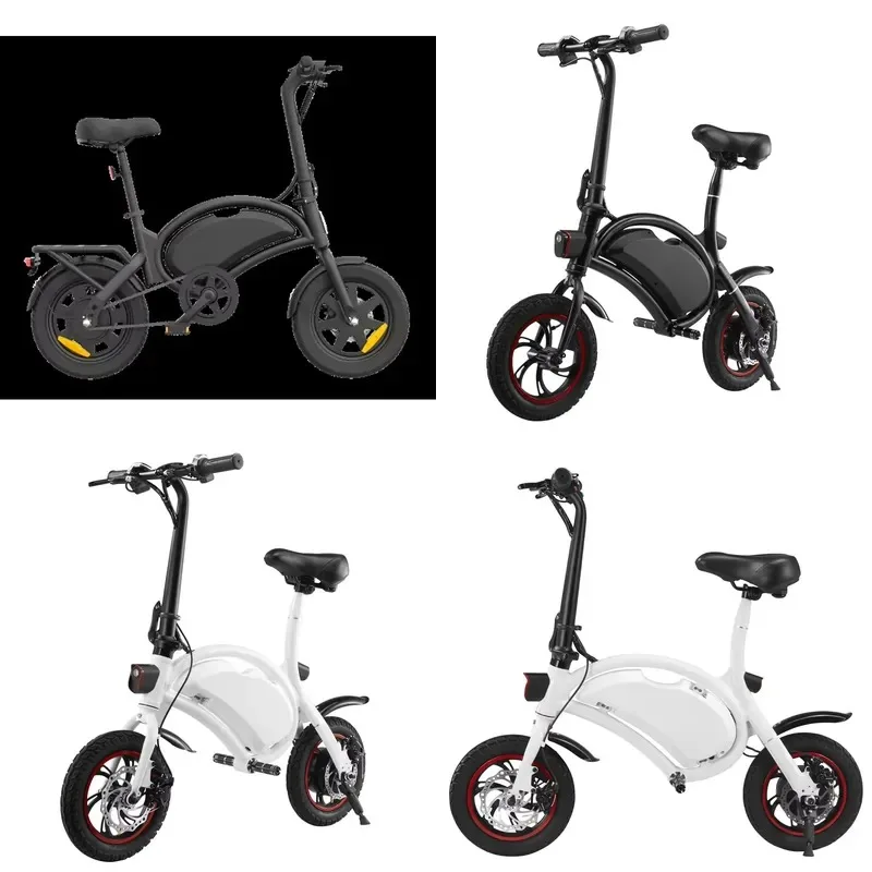 14 Inch Lithium Battery Folding Electric Bicycle Portable Mini E Bike