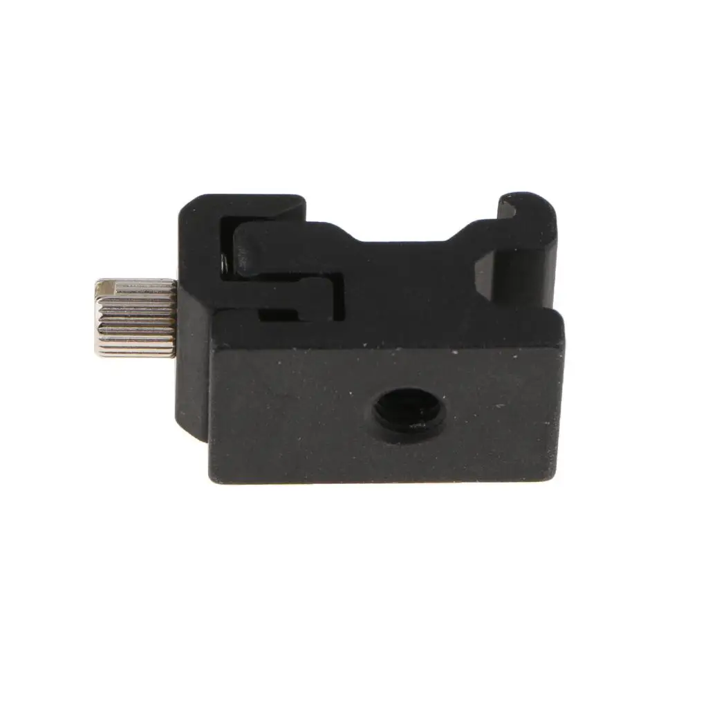 Aluminum Alloy Flash Base Holder with Standard Hot Shoe Cold Shoe Adapter for Camera Tripod Photo Studio