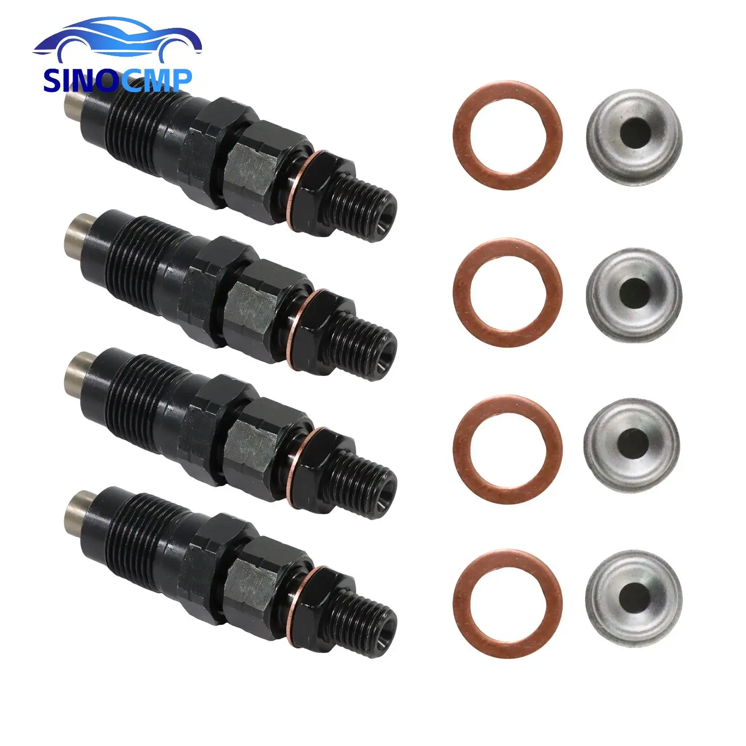 4pcs TD27 16600-43G23 NEW Fuel Injector Nozzle for NISSAN NAVARA TD27 D21 2.7L Diesel Fuel Injector with 1 year warranty